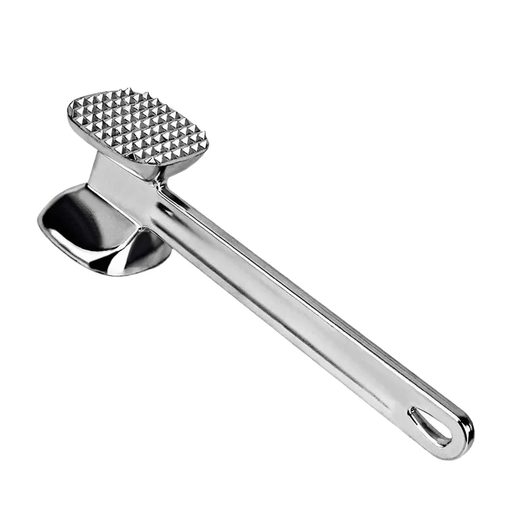 Vleesvermalser Hammer Tool Voor Steak, Rvs Pounder Voor Tenderizer, Rundvlees, Kip, Biefstuk, vis, Koken, Keuken