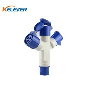 単相16アンペアY型産業用電源多機能ソケット - Product Image 1
