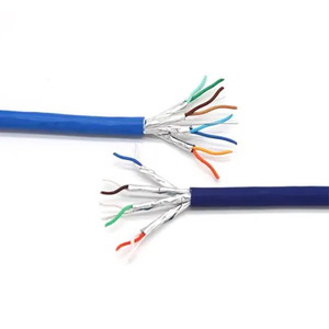 Lunghezza personalizzabile conforme RoHS PVC jinted STP CAT6 cavo 500MHz larghezza di banda SF/UTP tipo per reti aziendali/domestiche - Product Image 2