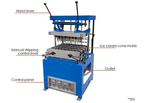 Kommerzielle Hochleistungs-Eistüte-Maschine Pizza Biscuit Cup Making Equipment Industrieller Dessert produzent