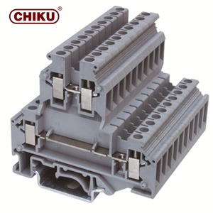 RUKK, venta al por mayor, Conector de jaula de resorte, Cable, bloque de terminales de carril Din eléctrico - Product Image 2