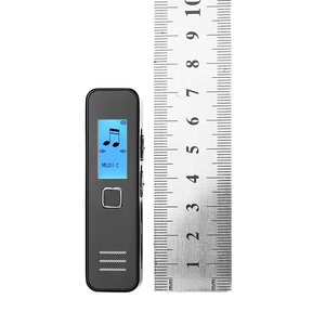 Grabadora de Voz digital profesional con inserción de tarjeta con altavoz incorporado Función de control de voz para clases Grabadora de reuniones - Product Image 3