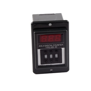 SIMATE-contador de señal ASK-3D, Indicador electrónico de código digital, 220V, preestablecido, relé de conteo, pantalla LED - Product Image 1