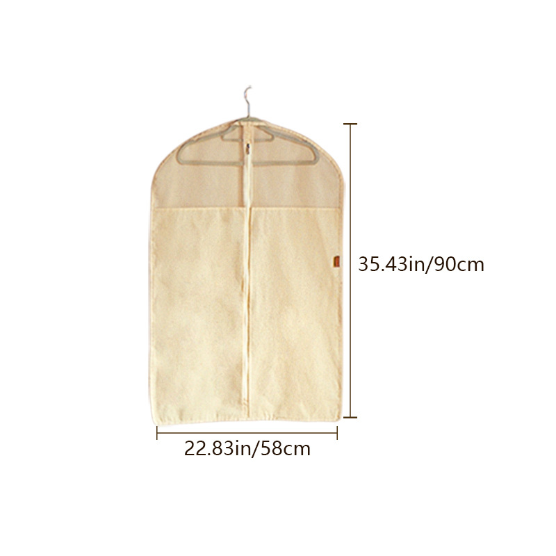 Housse anti-poussière en pur coton 58*90