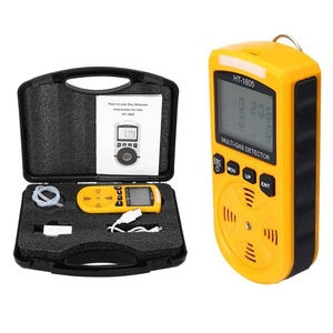 Hti Ht-1805 4 in 1ガス分析検出器ポータブル有毒なハンドヘルドマルチガス検出器CO H2S O2 CH4 - Product Image 4