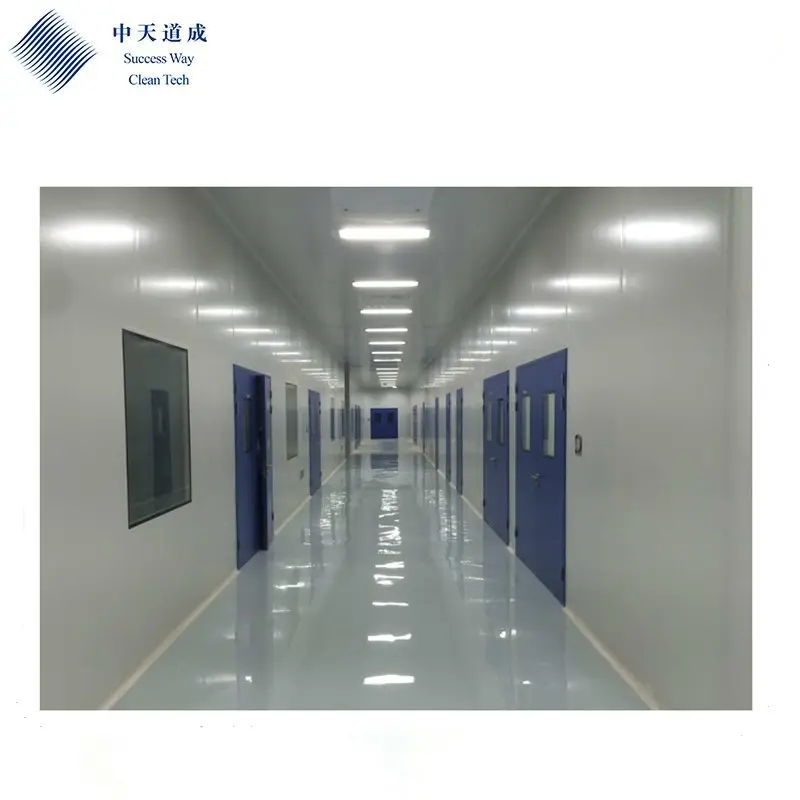 Iso Gmp Modulaire Cleanroom Prefab Turnkey Cleanroom Project Voor Pharma Laboratorium