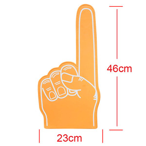 Özel Cheer spor olay küçük miktarlarda kabul büyük EVA köpük el parmak özel tezahürat eldiven - Product Image 4