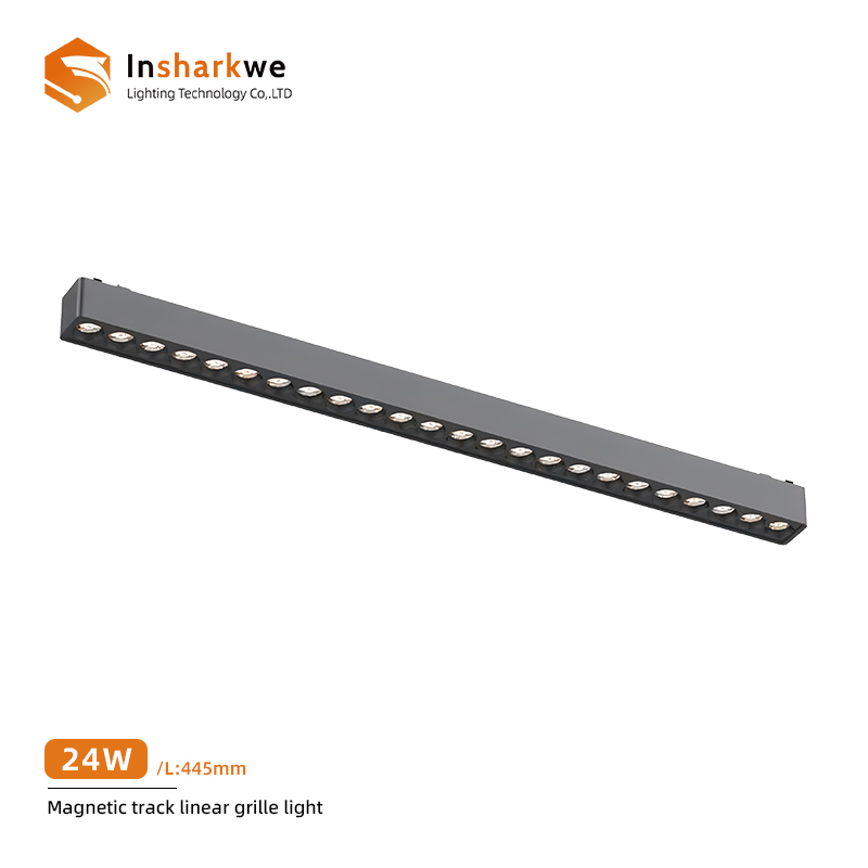 Lumière de calandre linéaire noire 24T 24W