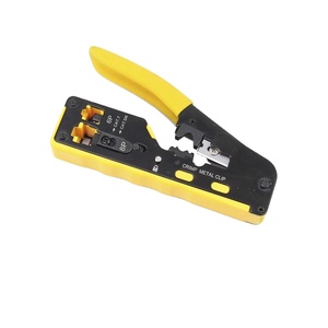 Çok fonksiyonlu ağ pense sıkma aracı CAT5 CAT6 CAT7 RJ45 Rj11 R12 RJ45 için hepsi bir arada EZ sıkma aleti geçmek - Product Image 1