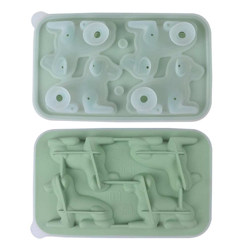 Lying Posture Labrador Ice Tray-Green