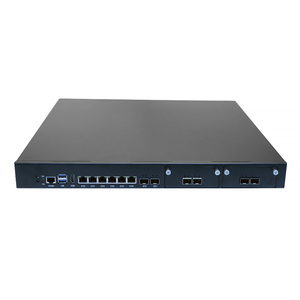 Intel 6th/7th/8th Gen Core I7/i5/i3 1U Rack Mount Network Server 6*2.5G <strong>LAN</strong> Ports 8*10G SFP+ PfSense Stock