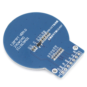1,28-Zoll-TFT-LCD-Anzeigemodul RGB 240*240 Auflösung 4-Draht-SPI-Schnittstelle GC9A01-Treiber für Arduino PCB TFT-Display-ICs