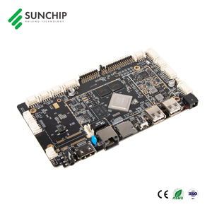 OEM ODM incorporato Android RK3288 Quad-core RJ45 SIM POE WIFI BT UART Gpio microfono altoparlante IIC LVDS EDP MIPI - Product Image 5