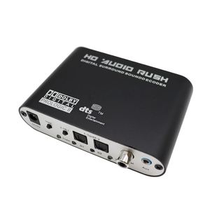 5.1声道数模立体声AC3音频转换器光学SPDIF同轴AUX至6 RCA声音解码器放大器 - Product Image 6