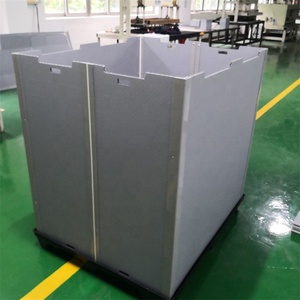 Large Heavy Duty Collapsible Plastic Bulk <strong>Container</strong> Pallet Box for <strong>Logistics</strong> Turnover - Product Image 4