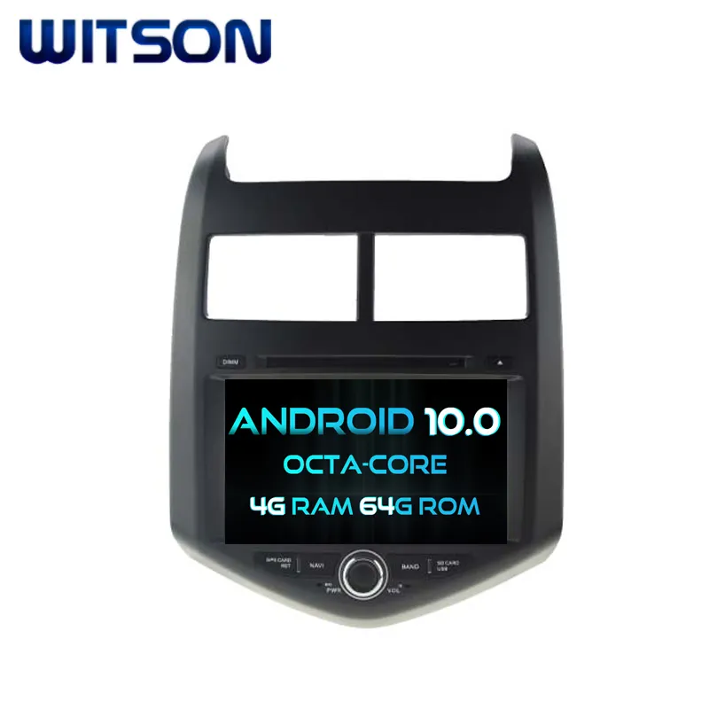 WITSON ANDROID 10,0 coche DVD GPS navegación sónica CHEVROLET AVEO 2011, 2014