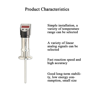 Sensor transmisor de temperatura PT100 con transmisor de temperatura de resistencia térmica 4-20ma RS485 - Product Image 2