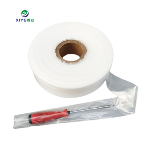 定制标志高透明聚乙烯塑料卷耐用LDPE管状薄膜卷 - Product Image 2