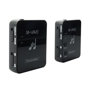 M-vave MS-1 monitör sistemi M8 verici ve WP-10 alıcı 2.4G kablosuz Stereo sahne ses kulaklıklar/kulaklık stüdyo kullanımı için - Product Image 4