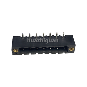 Conector de cableado enchufable PCB de 10 pines 2EDGRM 5,08 Ángel derecho macho a hembra conectar arnés de cables bloques de enchufe de terminales - Product Image 3