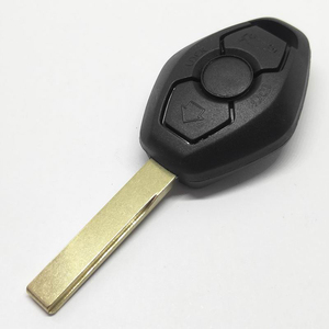 Custodia chiave a 3 pulsanti con lama HU92 per B-MW X3 X5 Z3 Z4 E39 E46 3/5/7 serie portachiavi - Product Image 1