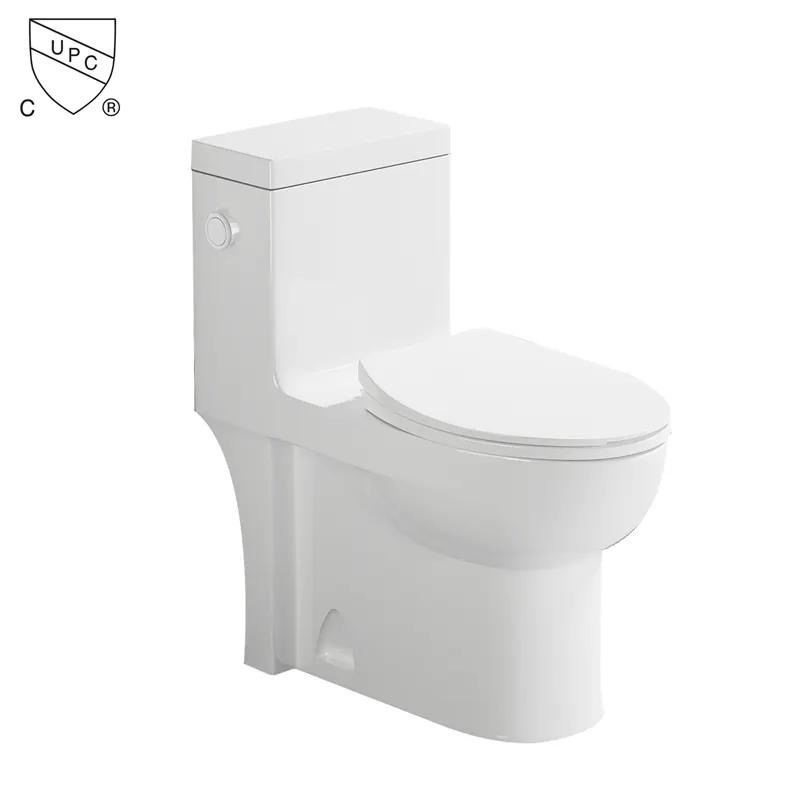 Chine Fabricant d'articles sanitaires One Piece S-Trap Toilette Salle de bain Siphon Rinçage Cupc Wc Toilette