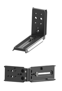KAMPHO kamera L braketi dağı, alüminyum dikey yatay Tripod Quick Release plaka Canon Nikon Sony DJI için Ronin Zhiyun - Product Image 6