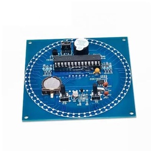 Pantalla LED giratoria, módulo de reloj electrónico con alarma, lámpara de agua, Kit DIY, Control de luz, temperatura, DS1302, C8051, MCU, STC15W408AS - Product Image 2