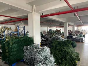 Siêu Sang Trọng Liễu Lá PE Chi Nhánh + Chỉ PVC Đổ Xô Trước Khi thắp Sáng Cây Giáng Sinh Với Trắng Ấm Dẫn - Product Image 6