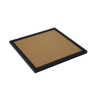 Ev duvara monte aile için mantar kurulu PVC çerçeve mesaj bülteni ile dekoratif tahta mantar pano - Product Image 4
