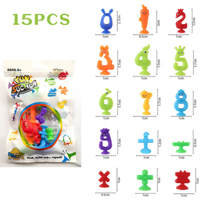 Wholesales Capsule <strong>Toy</strong> Children's Sucker Funny Block Construction Suction <strong>Toys</strong> Decompression Sucker <strong>Toy</strong> for Vending Machine - Product Image 3