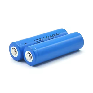Icr 3.7 Volt lityum iyon şarj edilebilir 500 mah AA boyutu 3.7 v 14500 Li-Ion pil hücre RC oyuncak araba için - Product Image 6