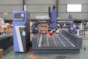 1325 4 Axis Cnc Router Máquina de talla de madera Husillo giratorio oscilante Atc Cnc Router para madera