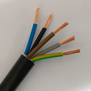 Çok iletken kraliyet kablosu esnek kablo Rvv 2 3 4 5 çekirdek 0.75 1 1.5 2.5 4 6 Mm elektrik kablo tel güç kablosu - Product Image 2