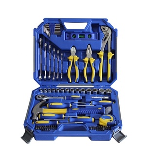 Hot Selling 82 Piece <strong>Tool</strong> Set General Household Hand <strong>Tool</strong> <strong>Kit</strong> with Plastic Toolbox Storage Case <strong>Tool</strong> <strong>Kit</strong> Set - Product Image 1