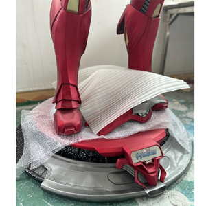 マーベルキャラクター像モデル1/1等身大MK7アイアンマン彫刻スーパーヒーローアイアンマン樹脂工芸品装飾用