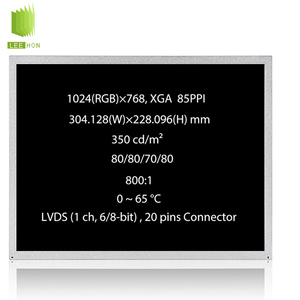 15นิ้ว LVDS 20 Pins จอ LCD แสดงข้อมูลเทอร์มินัลของการตรวจสอบระยะไกลศูนย์ TFT โมดูล LCD อุตสาหกรรม - Product Image 1