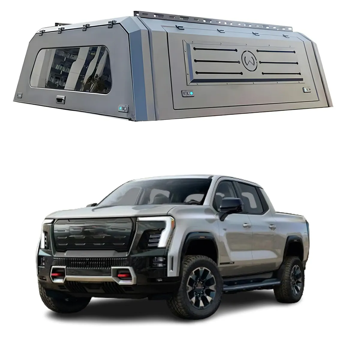 Venta directa de fábrica personalización Sport Canopy hardtop pick up truck fibra de vidrio hardtop Canopy para GMC Navara NP300 Triton