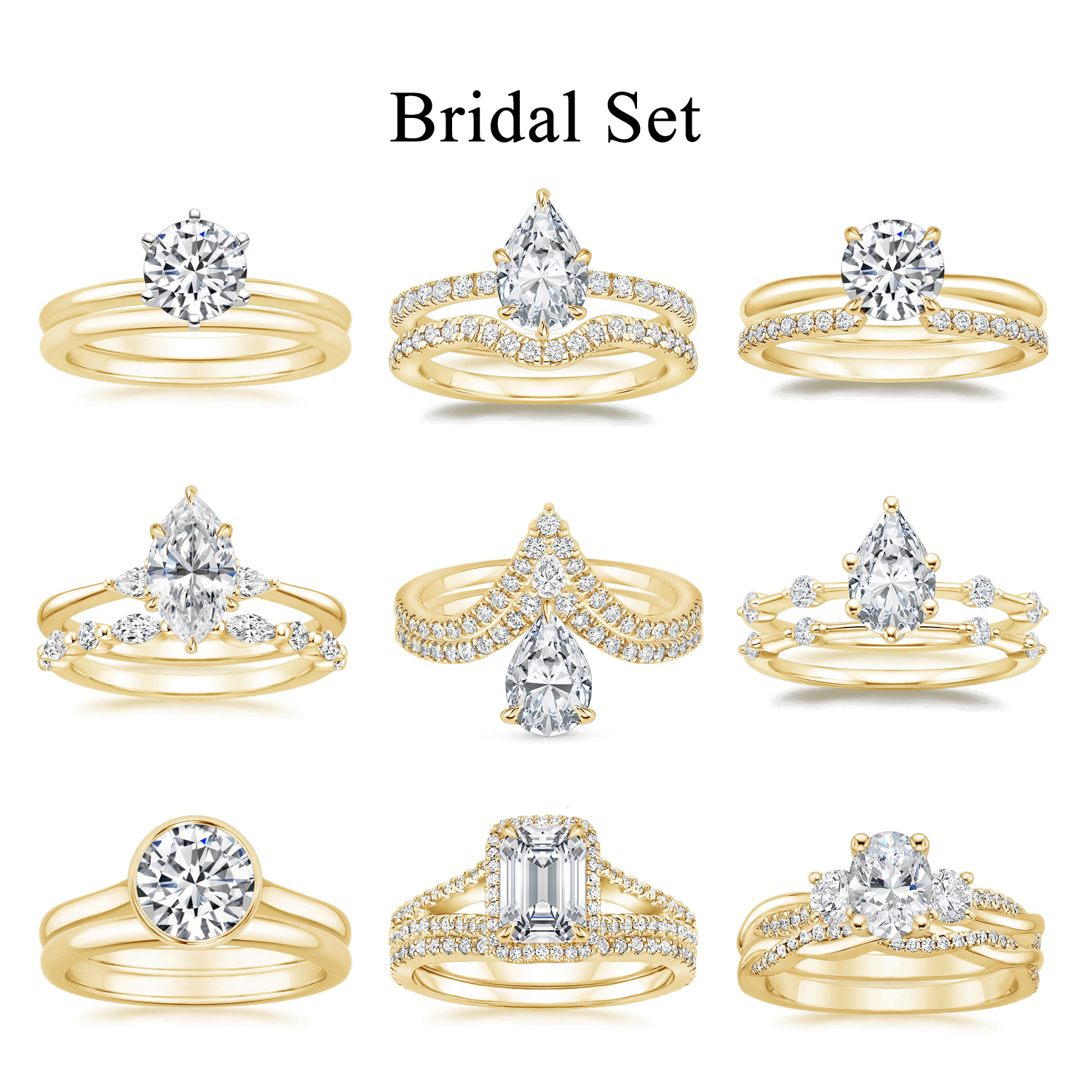 Ensemble de mariée