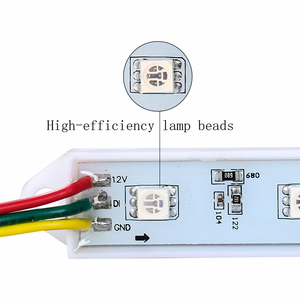 DC12V <strong>RGB</strong> Color Changing Digital 75*15mm UCS1903 <strong>Led</strong> Module for Advertising Board - Product Image 2