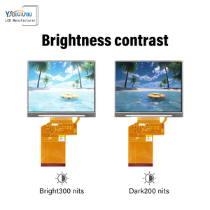 โมดูล LCD ขนาด3.5นิ้วความละเอียด320x240พิกเซล300 nits ความสว่าง60Hz อัตราการรีเฟรชป้องกันแสงสะท้อนพื้นผิว - Product Image 5