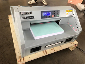 FRONT E330S Automicペーパーカッター厚さ40mm、A4デジタル制御電子ナイフロックの安全保護に適しています