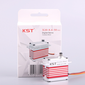 KST X20-8.4-50 V8.0 RCカーロボットアーム45KGボートヘリコプター飛行機用オールメタル標準デジタル高電圧サーボ - Product Image 4