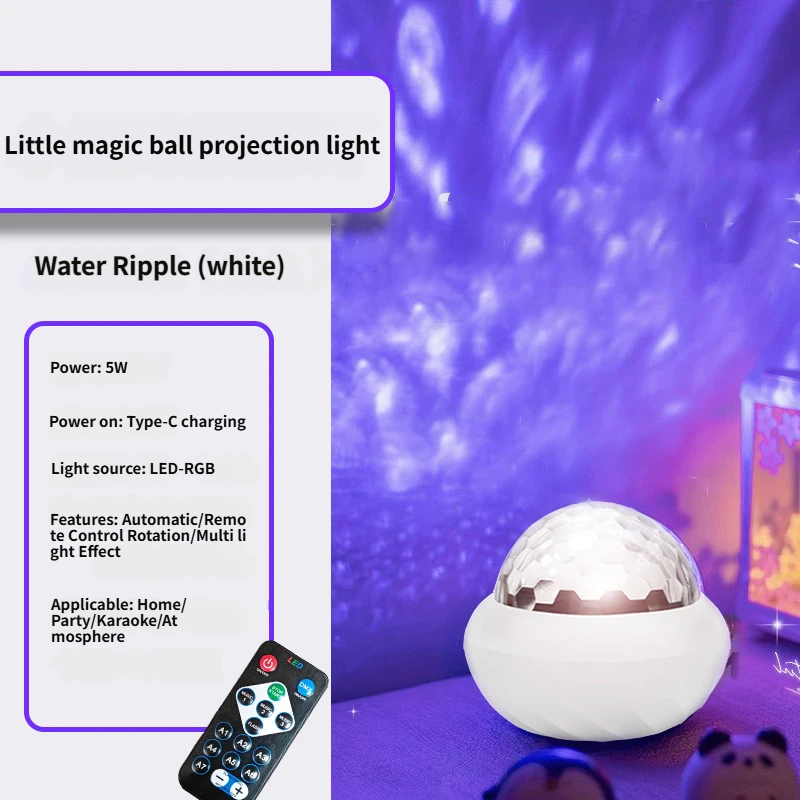 Water ripple white charging version