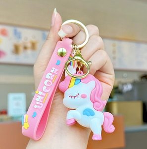 Dễ Thương Hot Bán Sản Phẩm Mới Tùy Chỉnh Gấu Trúc Sang Trọng Tùy Chỉnh Gấu Trúc Dễ Thương <span class=keywords><strong>Unicorn</strong></span> Sang Trọng Keychain <span class=keywords><strong>Unicorn</strong></span> Keychain - Product Image 3