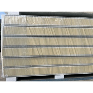 GMP Polyuréthane de bonne qualité PUP/PIR Panneau sandwich pour chambre froide pour congélateurs alimentaires - Product Image 3