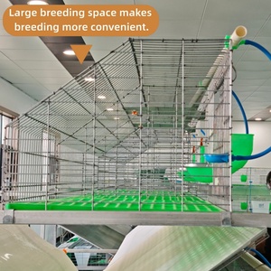 Mới 18 bước h-loại thỏ lồng với 18 cửa dây mạ kẽm dễ dàng làm sạch giá cả cạnh tranh - Product Image 6