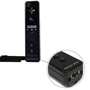 รีโมทไร้สาย2-in-1สำหรับรีโมท Wii และ nunchuk พร้อมเครื่องเร่งความเร็วสำหรับตัวควบคุมเกม Nintendo Wii พร้อมโมชั่นพลัส - Product Image 4