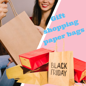 Bagasse tas hadiah rumput laut kertas kraft kardus tas kertas dapat ditutup kembali kecil - Product Image 6