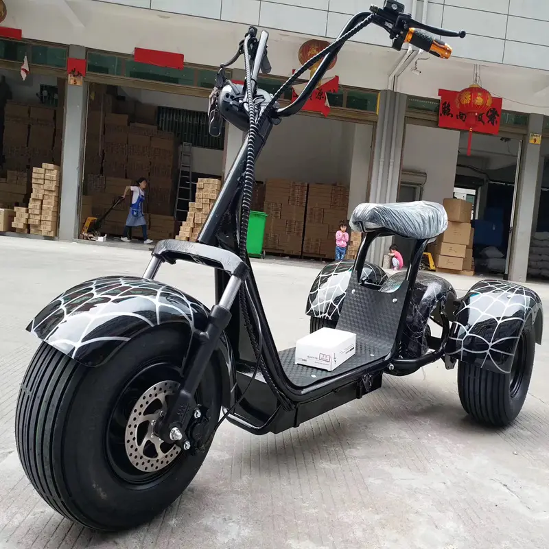 Citycoco — trottinette électrique City Coco, 6000w, 72v, 2000w, Scooter à essence Baotian, pièces et accessoires bon marché